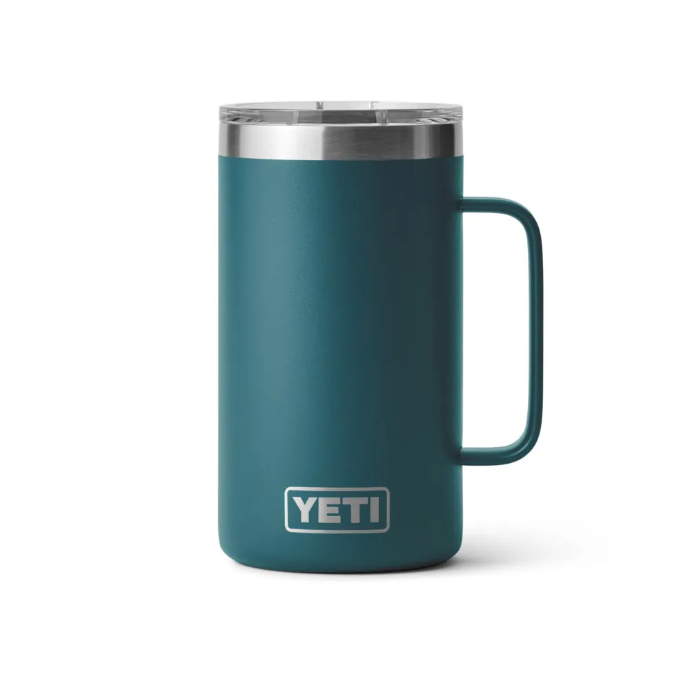 21071502567 TAZA RAMBLER 24oz MUG TAPA MAGNETICA AGAVE TEAL MARCA YETI