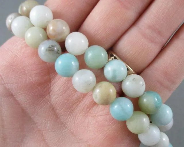 Amazonite Beads Round Various Sizes