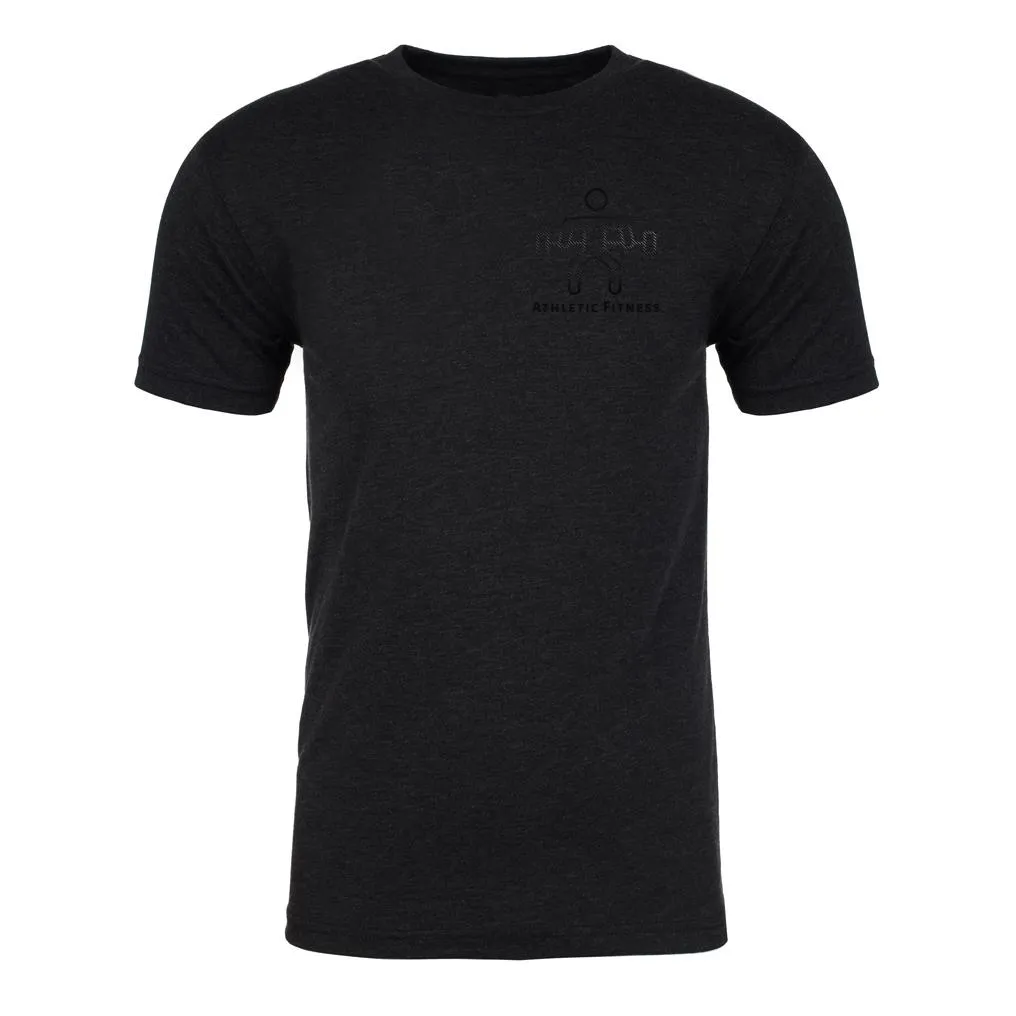 Athletic Fitness T shirt - carbon print