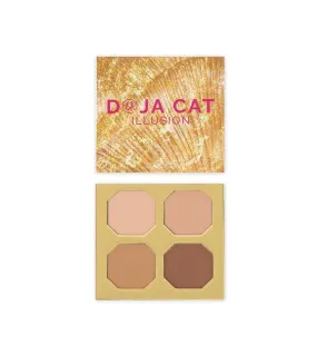 BH Cosmetics - *Doja Cat* - Paleta de contorno en polvo Illusion - Medium