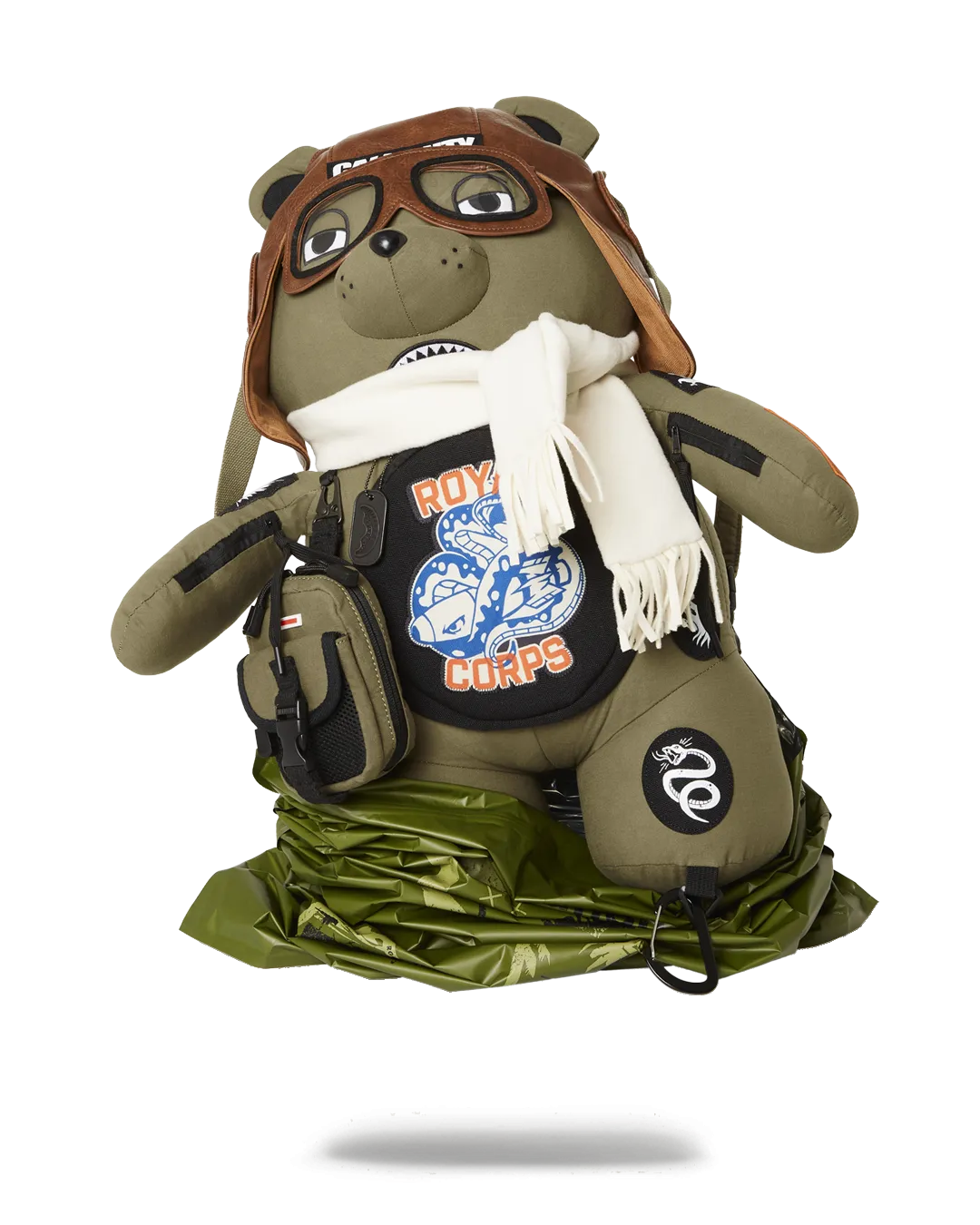 CALL OF DUTY AVIATOR FEARLESS MONEYBEAR TEDDYBEAR BACKPACK