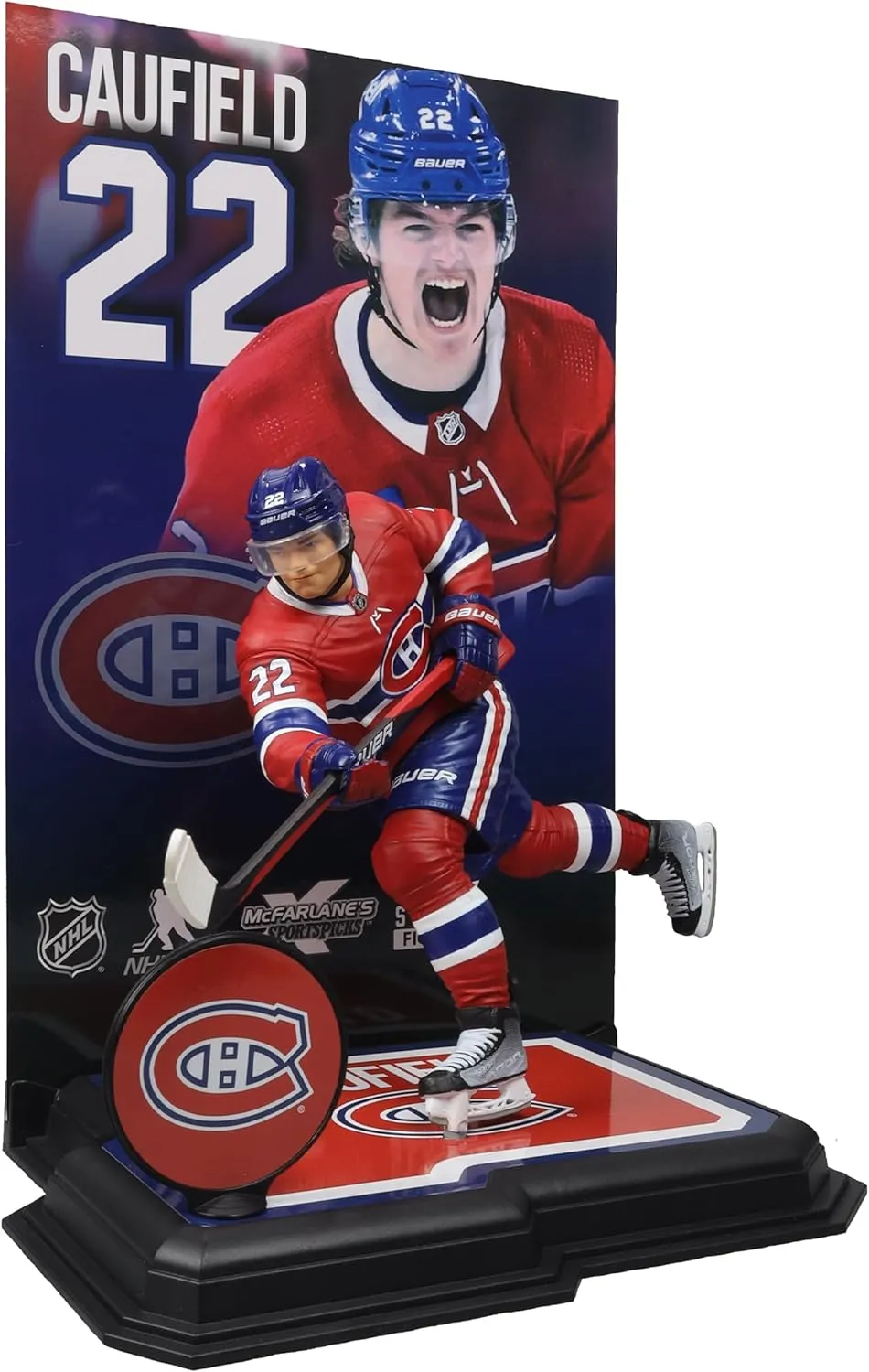 Cole Caufield Montreal Canadiens McFarlane’s SportsPicks NHL Legacy Series Figure #5