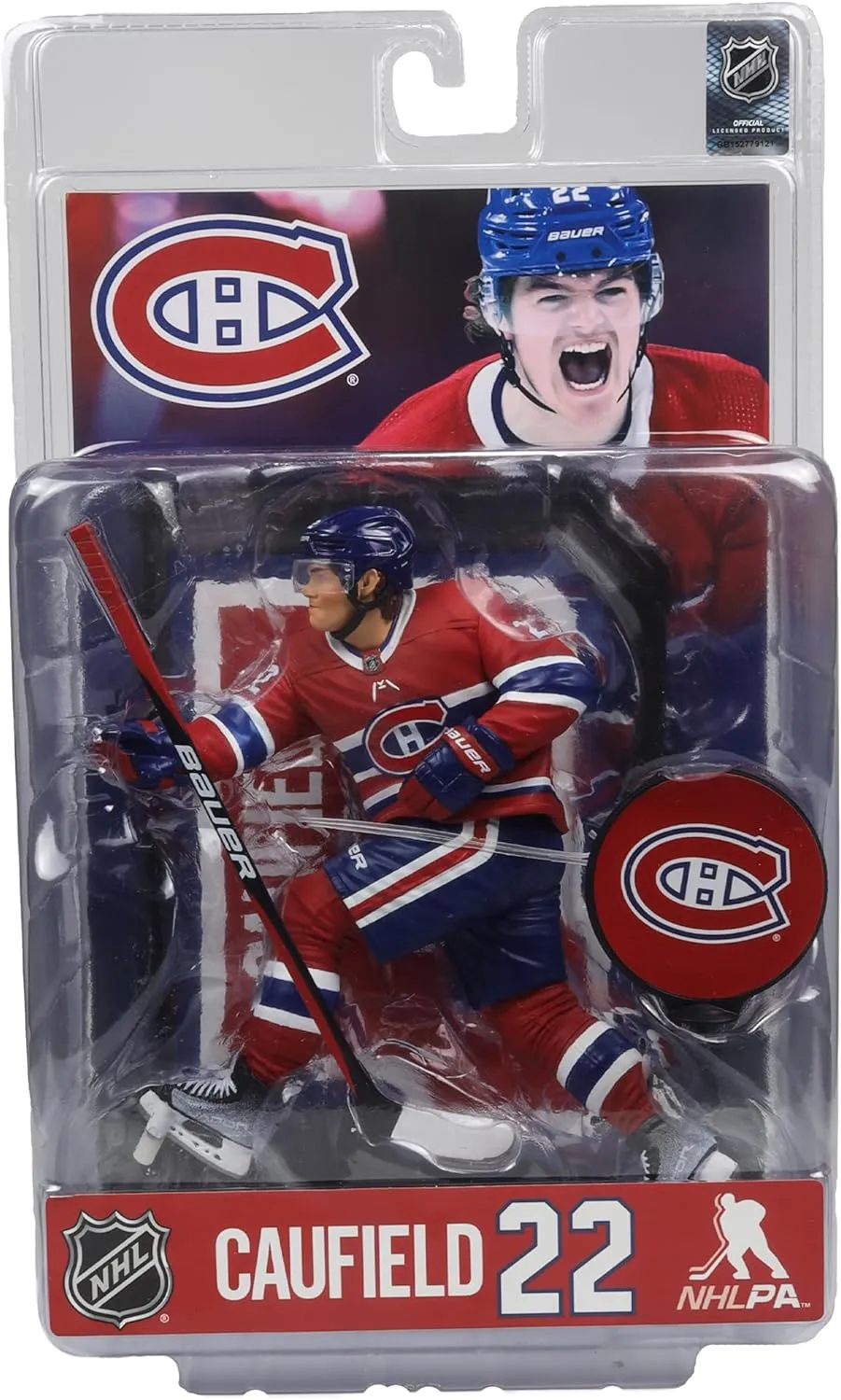 Cole Caufield Montreal Canadiens McFarlane’s SportsPicks NHL Legacy Series Figure #5