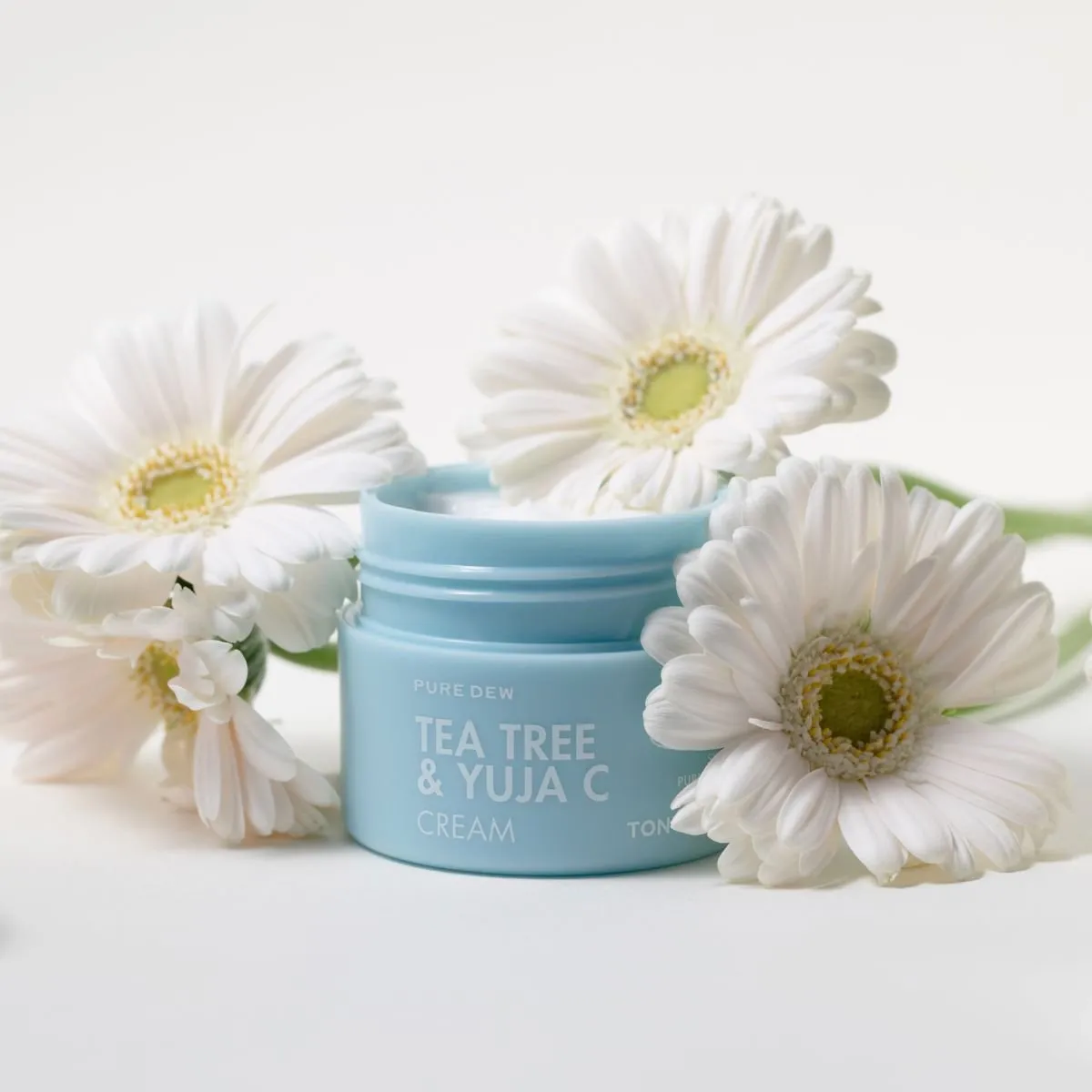 Crema Facial Tonymoly Pure Dew Teatree Yuja C Purifying Cream 50ml