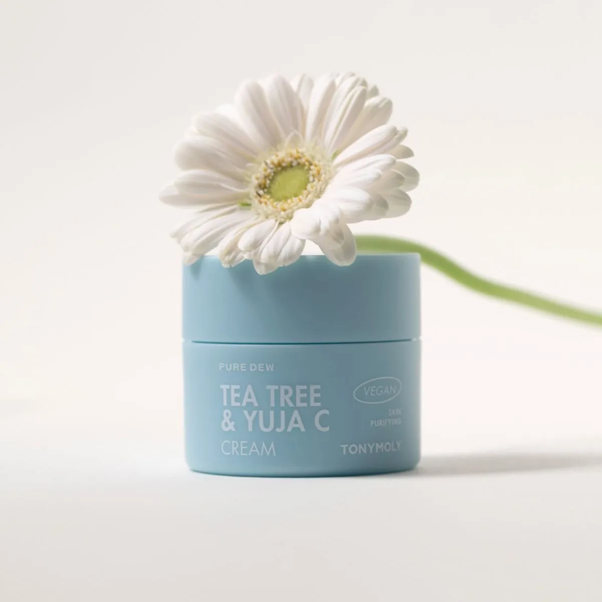 Crema Facial Tonymoly Pure Dew Teatree Yuja C Purifying Cream 50ml