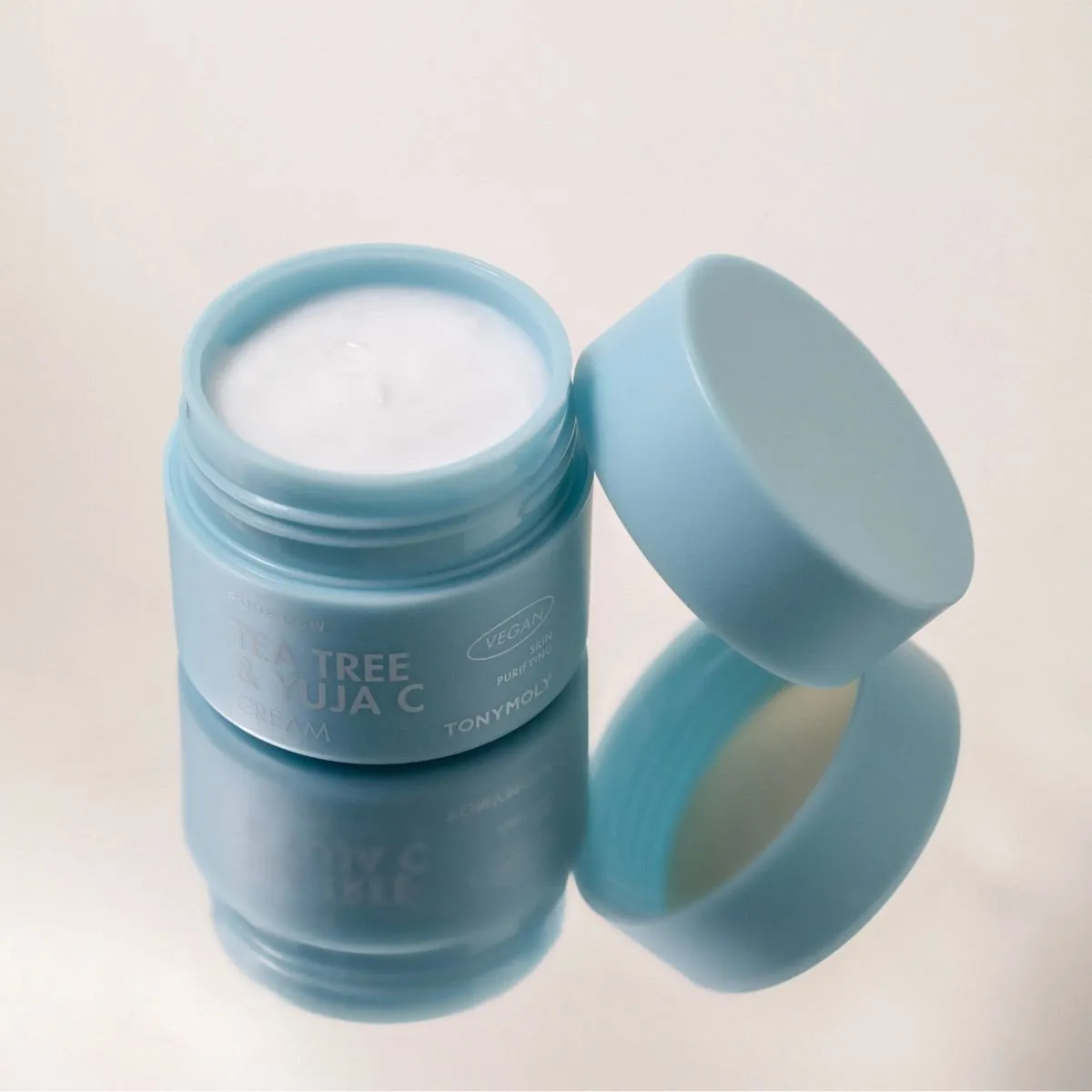 Crema Facial Tonymoly Pure Dew Teatree Yuja C Purifying Cream 50ml