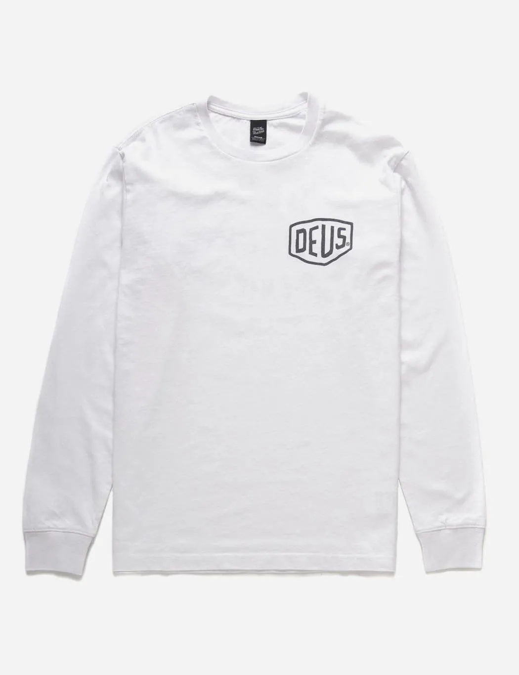 Deus Ex Machina Long Sleeve Venice LA T-shirt - White