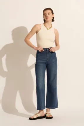 Ellie High Rise Wide Leg Jean - Stories