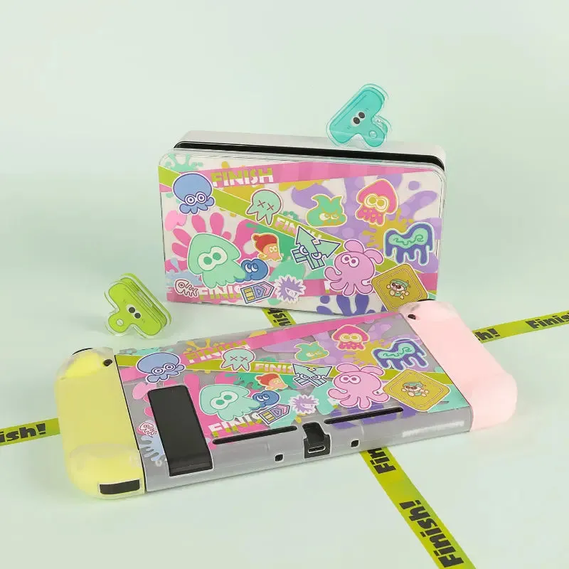 GG Transparent Splatoon Switch Skin ON1491