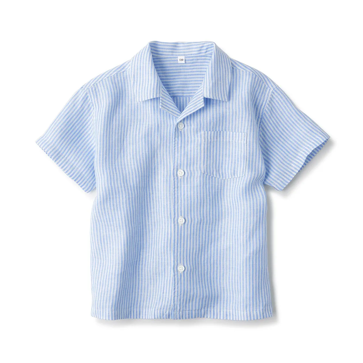 Hemp Washed Short Sleeve Shirt (5-14Y)