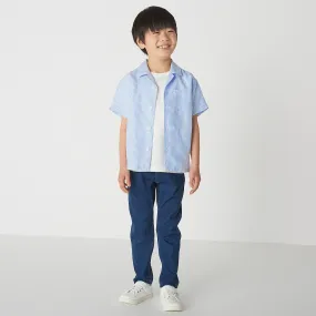 Hemp Washed Short Sleeve Shirt (5-14Y)