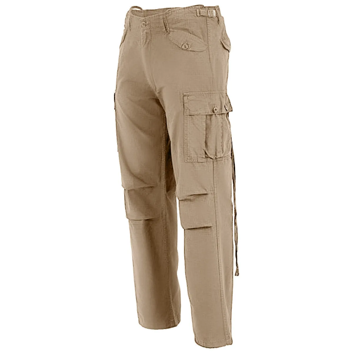 Highlander M65 Ripstop Combat Trousers Khaki