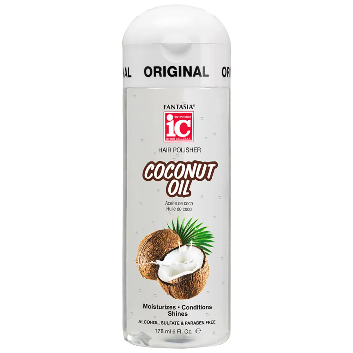 IC Hair Polisher Coconut Oil 6 oz.