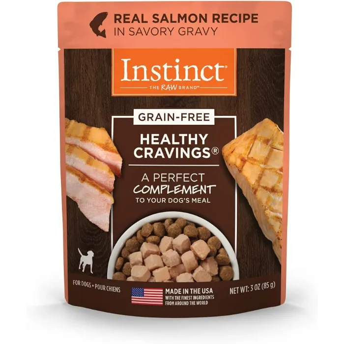 Instinct Healthy Cravings Salmón para Perro 12 Sobres