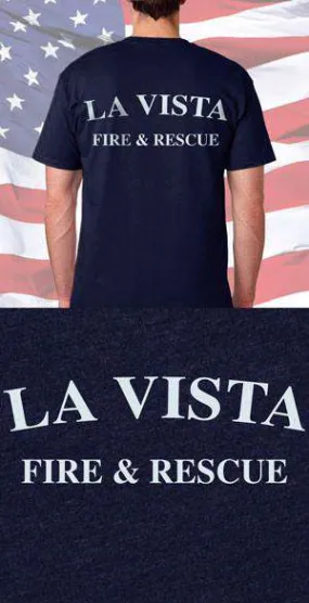 La Vista Fire Rescue Back Design