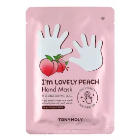 Mascarilla de manos Tonymoly I'M LOVELY PEACH HAND MASK