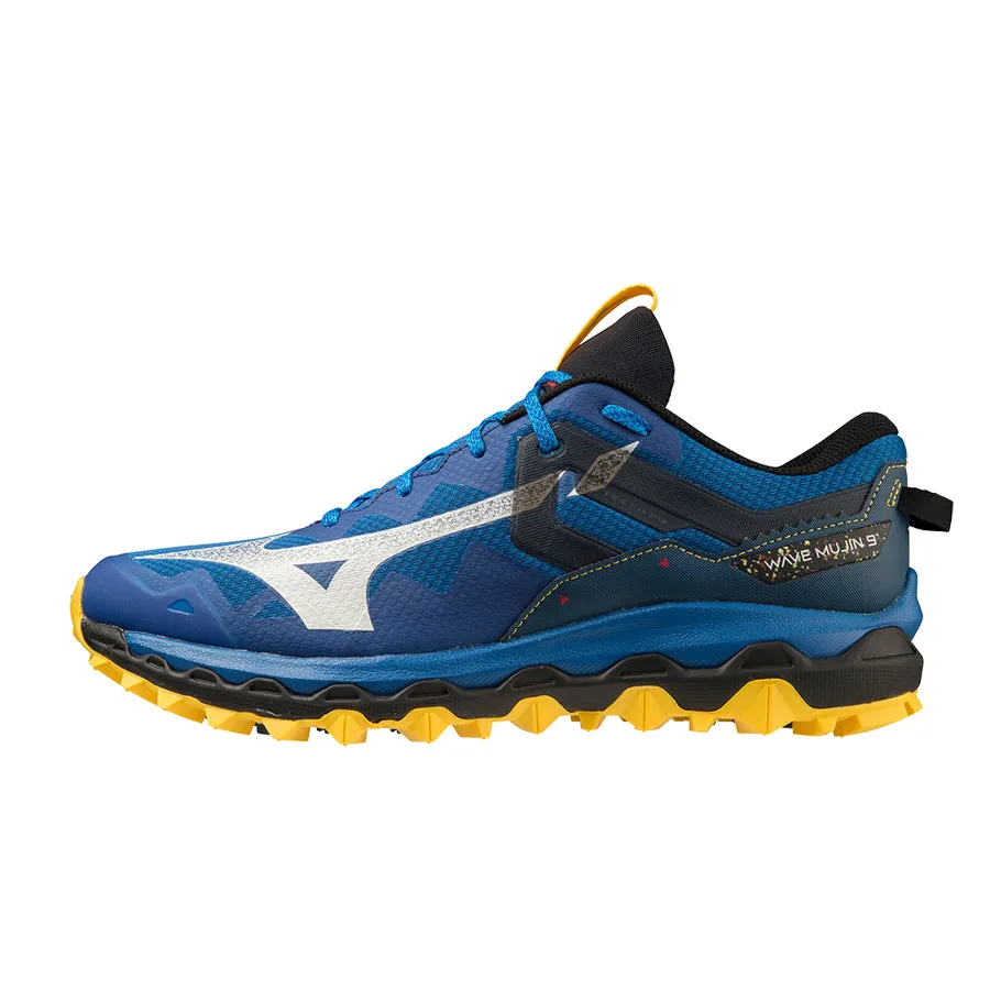 Mizuno Wave Mujin 9 Azul Amarillo