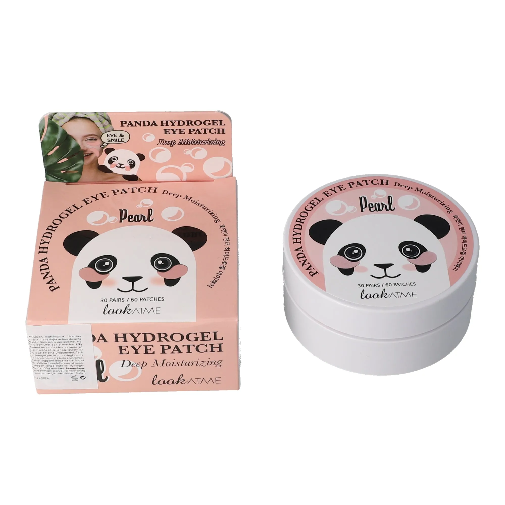 PARCHES DE OJOS LOOK AT ME PANDA HYDROGEL PEARL