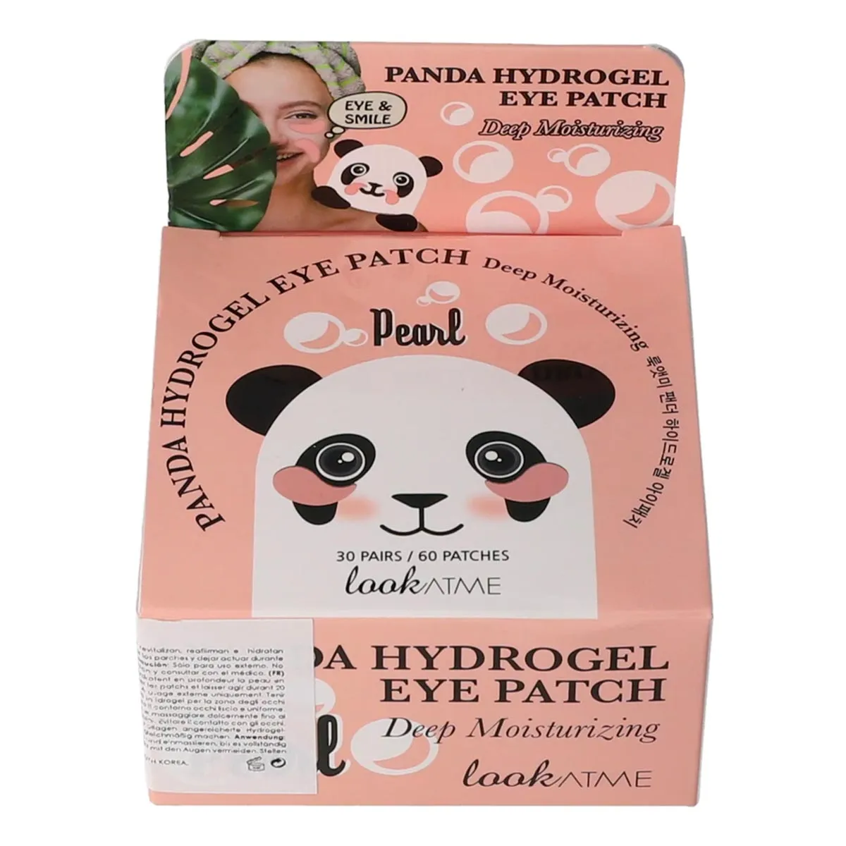 PARCHES DE OJOS LOOK AT ME PANDA HYDROGEL PEARL