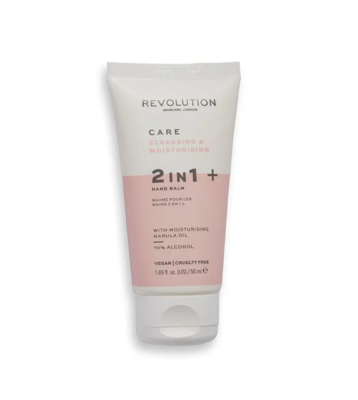 Revolution Skincare - 2 en 1 Gel higienizador y bálsamo hidratante de manos