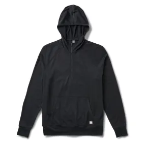 Vuori Black Heather 1/2 Zip Ponto Performance Hoodie