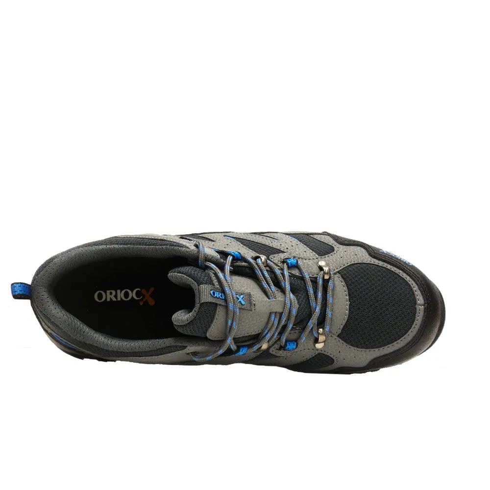 Zapatillas Trekking Nieva Gris Azul